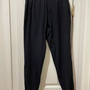 lululemon athletica Black joggers with Elastic Waistband and Cuffs